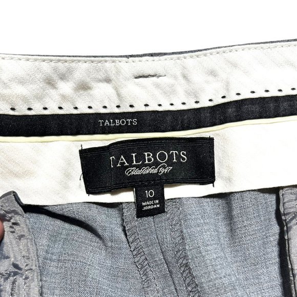 Women's Talbots Gray Signature Pants Size 10 - Picture 3 of 11